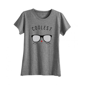 Hermosos diseños de camisetas para mujer, ropa informal, material transpirable de alta calidad y servicio de impresión personalizado a bajo precio - Product Image 2