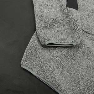 Customizable OEM <b>Men's</b> <b>Sherpa</b> Fleece Masked <b>Hoodie</b> Winter Streetwear Embroidery Customizable Winter Streetwear <b>Hoodie</b> <b>Men</b> - Product Image 4