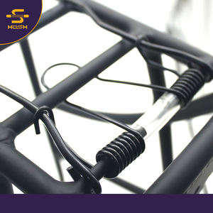 <span class=keywords><strong>Portabultos</strong></span> Trasero para Bicicleta de Carretera 700C, Ajustable, de Aleación de Aluminio HOSH, Color Negro, Capacidad de Carga de 150 kg, Directo de Fábrica - Product Image 6