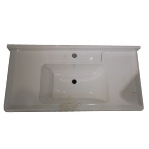 Lavabo de Baño Moderno de <span class=keywords><strong>Diseño</strong></span> Blanco en FRP - Product Image 1