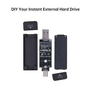 Kotak Hard Disk magnetik steker langsung USB/tipe-c, kecepatan Transfer antarmuka ganda 10Gbps/6Gbps M.<span class=keywords><strong>2</strong></span> - Product Image 5