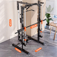 Station multifonctionnelle Smith Machine à prix d'usine en gros, rack à squats, machine Smith pour salle de sport à domicile