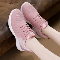 JSYG-2212 Breathable Silp Tennis Sneakers for Women
