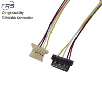 Câble isolé JAE FI-S6S vers FI-S6S de haute qualité pour équipement de surveillance de sécurité, transmission de signal stable, longueur personnalisée