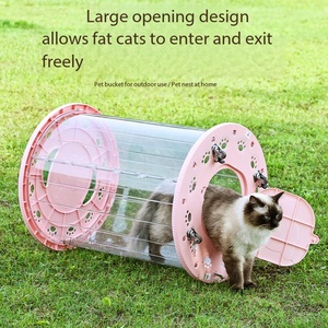 Fully Enclosed Quiet Cat Treadmill Roller - Portable Outdoor Cat Toy <strong>Pet</strong> Training <strong>Fitness</strong> Equipment - Product Image 6