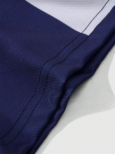 Benutzer definierte atmungsaktive Polyester American Football Trikot V-Ausschnitt Classic Style Sommer Solid/Gradient Pattern Training Wear - Product Image 3