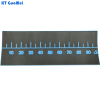 KT GuoMei personnalisé taille/couleur/motif/texture/logo/nom/épaisseur tapis marin pont de bateau double couche étanche CNC coupe