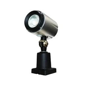 Luz DE TRABAJO LED blanca cálida IP65, luz de trabajo de 24V, 110V, 230V, máquina herramienta de torno de entrada con interruptor de 9,5 vatios para uso Industrial