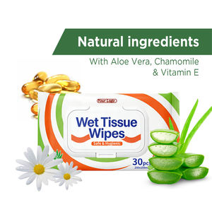 ไบโอคลีน ใหม่ล่าสุด 30 ชิ้น/แพ็ค ทิชชู่เปียกพรีเมียม ผ้าเช็ดทำความสะอาดเปียก ทิชชู่เปียก - Product Image 2