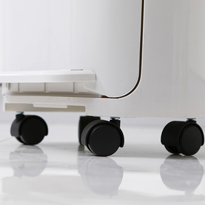 Cubo de basura clasificado de plástico largo vertical funcional y de clasificación de dos pisos de diseño más nuevo para el hogar - Product Image 6