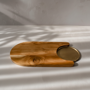 Vente chaude Chocolat en bois d'acacia et Dessert Plateau de service 100% sans danger pour les célébrations de Diwali Disponible au prix de gros - Product Image 1