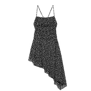 SHENZHU <span class=keywords><strong>Abito</strong></span> <span class=keywords><strong>mini</strong></span> estivo da donna 2026, nuovo, casual, alla moda, con <span class=keywords><strong>pois</strong></span>, stile retrò, chic, senza maniche. - Product Image 1