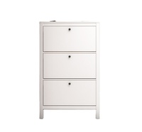 Armoire à chaussures de petite taille pour l'entrée de la maison, seau rabattable, de grande capacité permettant de gagner de l'espace