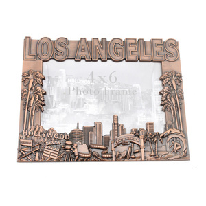 Cornice Fotografica in Metallo Personalizzata di <span class=keywords><strong>Los</strong></span> <span class=keywords><strong>Angeles</strong></span> Souvenir USA all'Ingrosso - Product Image 1