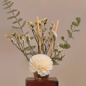Ramo de aromaterapia duradero Tongcao Flor <span class=keywords><strong>real</strong></span> Flor natural secada al aire Decoración del hogar Difusor de caña - Product Image 6