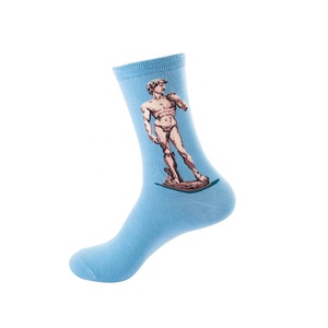 Vente en gros Nouveauté Célèbre Art Graphique Chaussettes Hommes Unisexe Drôle <span class=keywords><strong>Van</strong></span> <span class=keywords><strong>Gogh</strong></span> Peinture Coton Chaussettes - Product Image 4