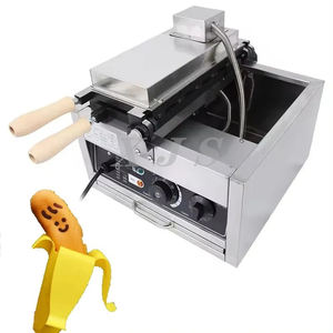 เครื่องทำวาฟเฟิลไฟฟ้าเครื่องทำวาฟเฟิลแบบไม่ติดน่ารักรูปกล้วย<span class=keywords><strong>แพน</strong></span><span class=keywords><strong>เค้ก</strong></span>220V อุปกรณ์ครัว - Product Image 2