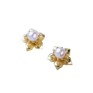 ถาดเปล่าสำหรับทำเครื่องประดับมุก DIY เงินแท้ S925 สำหรับใส่ลูกปัดกลมขนาด 7-8 มม. ต่างหูรูปดอกไม้เล็ก รุ่น 20868 - Product Image 5