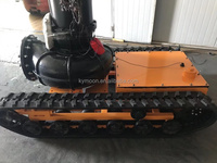 Robot de dragage subaquatique pour la construction, la pêche à l'or et le dragage de rivière, avec châssis chenillé subaquatique étanche et système ROV
