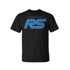 Camiseta My Other Car Is A Focus Rs, ropa informal negra para hombre - Product Image 2