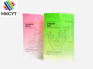 แฟชั่นที่กำหนดเองถุงบรรจุภัณฑ์พลาสติกผลิตภัณฑ์ดูแลผิวล้างถุงซิปราคาถูก - Product Image 6