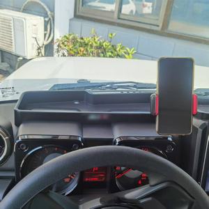 กล่องเก็บของหน้าแดชบอร์ด ABS 2-in-1 & ที่วางโทรศัพท์-ถาดเก็บ360 ° แบบหมุนได้สำหรับ JB74 JB64 Suzuki Jimny 2019-2025 - Product Image 5