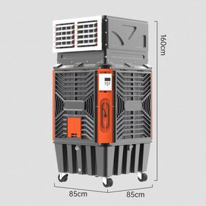 Refroidisseur d'air évaporatif industriel portable pour réservoir d'eau, 3 vitesses, sur pied, pour restaurant et <span class=keywords><strong>bar</strong></span> - Product Image 4