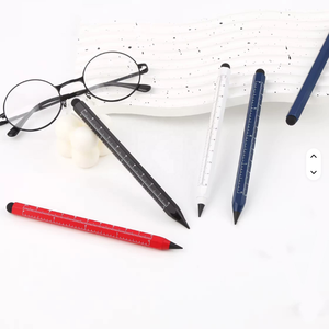 Crayon métallique sans encre 0,5 mm effaçable, <span class=keywords><strong>stylo</strong></span> permanent non-affûté, encre <span class=keywords><strong>indélébile</strong></span> multicolore, usage bureau et scolaire, haute qualité - Product Image 4