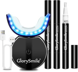 Kit de blanchiment dentaire LED sans peroxyde <span class=keywords><strong>Glorysmile</strong></span> Salon, 32 ampoules, sans fil, pour la vente en gros - Product Image 1