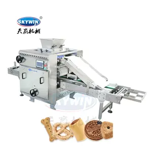 Tự Động Nhỏ Biscuit Making Machine/Biscuit Làm Dây Chuyền Sản Xuất/Điện Mini Cookie Maker Snack Máy