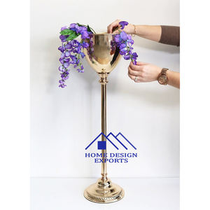 Cuenco Centros DE MESA DE BODA Cuenco de flores de latón antiguo para bodas y centros de mesa para el hogar Hoteles y restaurantes Best Seller - Product Image 1