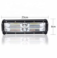 Grosir suku cadang otomotif bar Led 7 inci 144W 48LED bar lampu kerja LED untuk lampu kerja Off-road untuk truk Luces Para otomotif virus