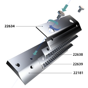 22074 22181 23210 22077 22080 22634 Soporte de Cuchilla para Rebanadora de Patatas y Vegetales para Máquina Rebanadora - Product Image 5