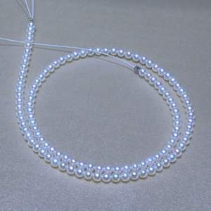 Collar de Perlas de Agua Dulce Natural de Doble Capa, Cadena de Clavícula Ligera y Lujosa, Múltiples Estilos de Uso, Sensación de Capas, Auténtico - Product Image 4