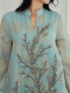 2023ヴィンテージベスト女性アバヤソリッドカラー長袖イスラム教徒のドレスヒジャーブプラスサイズイードターキースタイルのドバイイスラム服 - Product Image 2