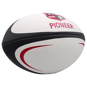 Balles d'entraînement de <span class=keywords><strong>rugby</strong></span> professionnelles imprimées et cousues à la machine - Product Image 4