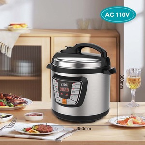 Autocuiseur Électrique Multifonctionnel Winning Star en Acier Inoxydable 6L, Norme Américaine, pour Cuisson du Riz, des Soupes et Maintien au Chaud - Product Image 3