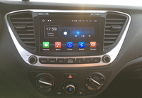 Lecteur DVD de voiture Android 14 8 pouces IPS pour Hyundai Verna 2016 2018 Radio DSP GPS Parrot Adas 4+64 Go ROM
