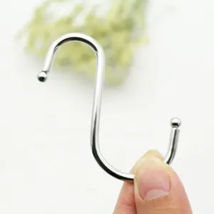 7 Maten S Haak Roestvrij Staal Metalen Hangers Opknoping Haken Voor Pan Potten Gebruiksvoorwerpen Closet Kleding Tassen Handdoeken Planten Keuken haken