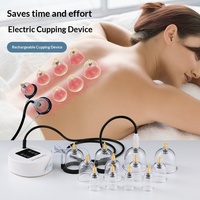 Appareil de ventouses électriques multi-coupes, portable, rechargeable par USB, pour thérapie par aspiration sous vide à pression négative