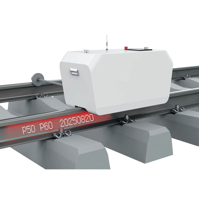 Railway Marking Painting Fully Automatic Walking and Marking Robot Metal for Rail Replacement/Repair
