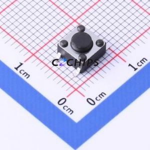 TSD003A04126A02 Tactile Switch SMD-4P,6x6mm Switch Round Button 2.6N Vertical Mount 6mm - Product Image 1