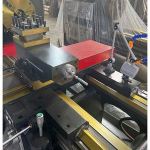 Torno de mano horizontal universal automático TEBAK, máquina de torno de metal Manual Horizontal multifuncional de alta rigidez - Product Image 6