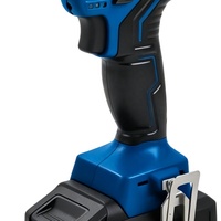 Perceuse à percussion sans fil 20V, moteur sans balais, couple maximal 50N.m, 2 vitesses, mandrin sans clé 10mm, batterie lithium-ion, lumière LED pour le bois et le métal