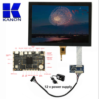 Écran tactile capacitif IPS LCD 10,1 pouces personnalisé 1280x800 LVDS, large plage de température -40°C à 85°C, antichoc, pour système d'infodivertissement automobile