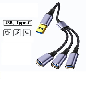 120 厘米全新 50 厘米/120 厘米 USB 2.0 转 3 X USB 集线器分线器延长线转换器适用于笔记本电脑和手机 - Product Image 5