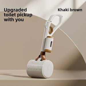 Taşınabilir açık çevre dostu köpek Poop <span class=keywords><strong>Scooper</strong></span> için sürdürülebilir plastik cker seçici atık klip ile ev kedi ve köpek kürekle - Product Image 2