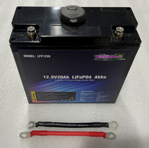 Batterie 12V 7Ah 20Ah 50Ah à décharge profonde rechargeable au lithium pour vélos, scooters, motos LFP1220 - Product Image 4