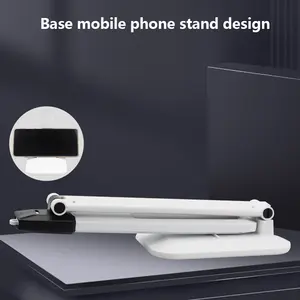 NUEVO Diseño de lámpara de mesa inalámbrica Lámparas de mesa táctiles desmontables Luz de lectura de escritorio ABS plegable