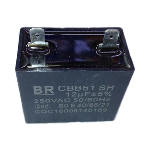 Cbb61 12Uf 250V Enkele 2 Contactdoos Vierkant Voor Airconditioning Motor Ventilator & Afzuigkap Startcondensator Elektronische Componenten - Product Image 1